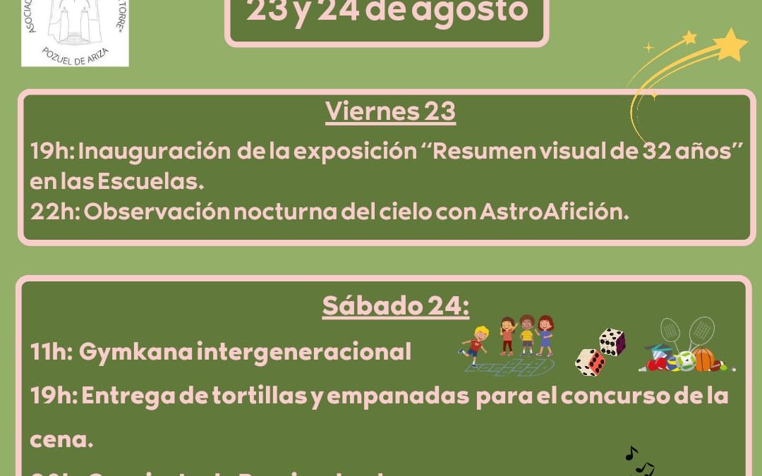 Celebración del 30+2 aniversario de la Asociación de vecinos y amigos «La Torre»