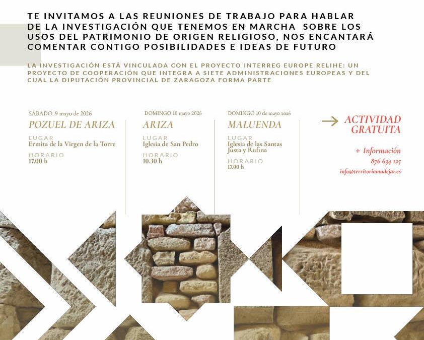 TERRITORIO MUDEJAR organiza una jornada informativa en Pozuel de Ariza